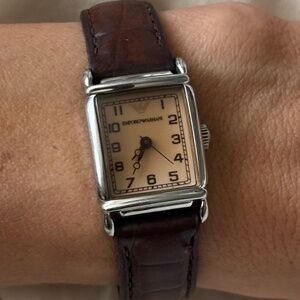 Vintage women's Armani watch classic 90's chic